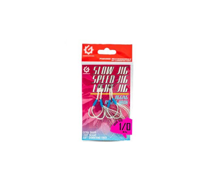 LureFactory Underground Assist Hooks Slow Jigs | hook size 1/0, 2/0, 3/0, 4/0 | 2pcs/pkt