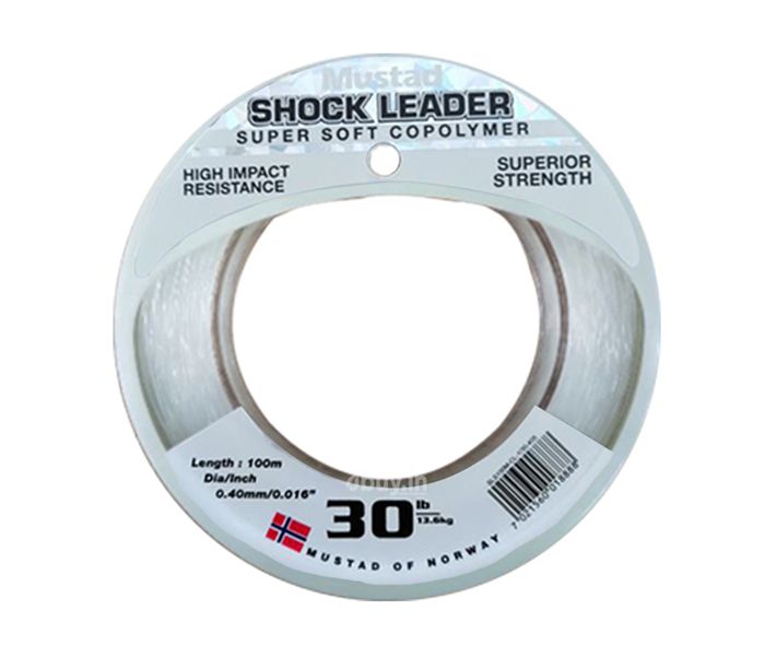 MUSTAD FLUOROCARBON SHOCK LEADER 50m