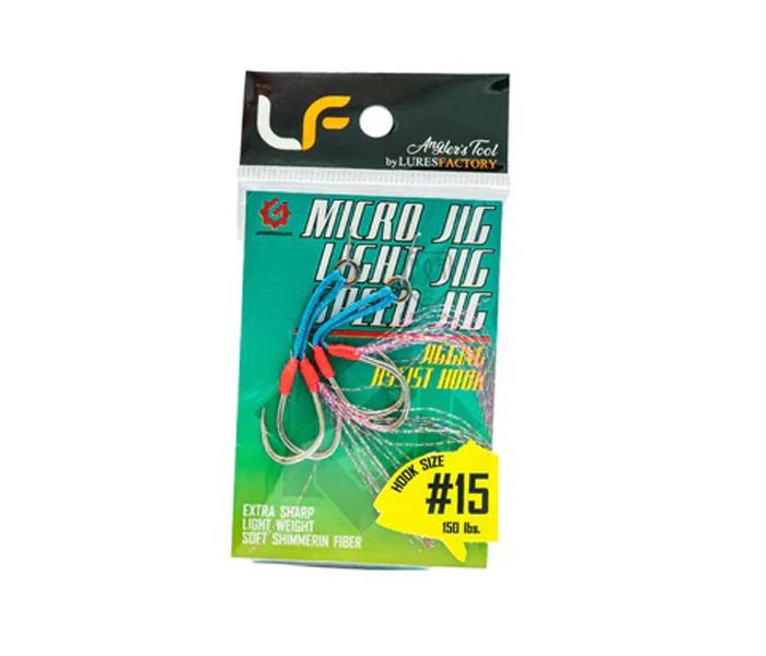 LURES FACTORY UNDERGROUND ASSIST HOOKS LIGHT JIGS