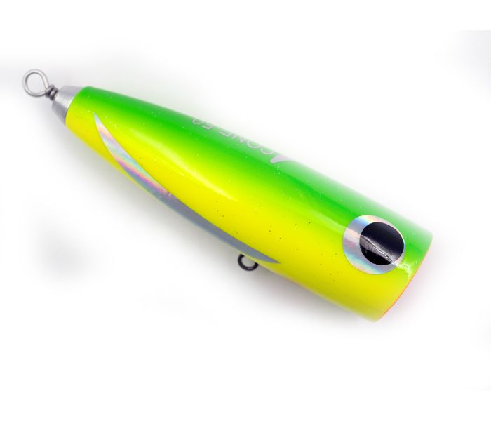 Feed Lures Cone 50 Hand Made Wood Popper Floating Lure 50 grams