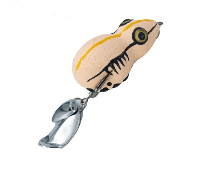 LURES FACTORY BHUPATHY RUBBER FROG | SIZE: 4CM | 7G