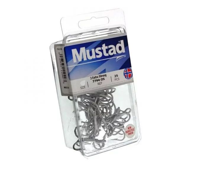 MUSTAD TREBLE HOOK - 3X STRONG 7794