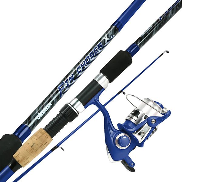 OKUMA Fin Chaser "X" Series Combos 8FT Rod -6000 Reel