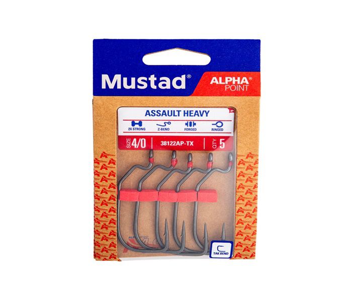 Mustad Assault Heavy Wide Gap 38122AP