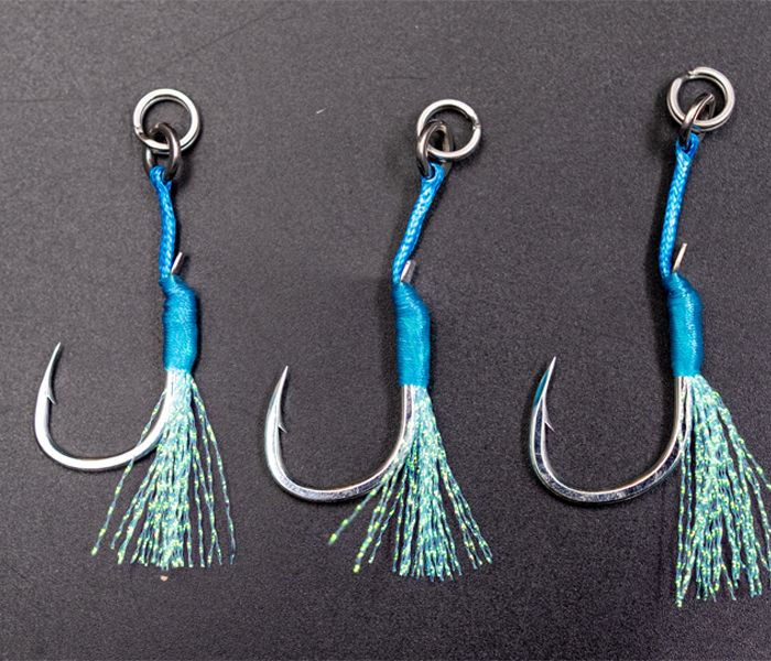 BKK SINGLE JIGGING ASSIST HOOKS LOOS PACK