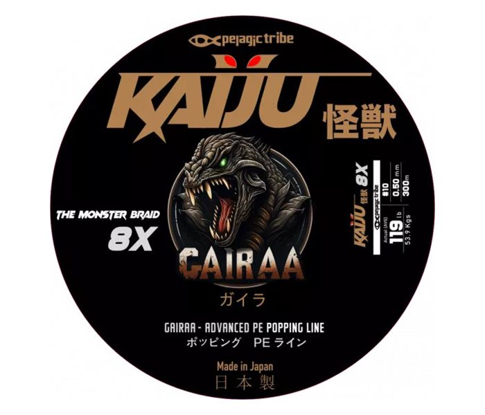 KAIJU GAIRAA POPPING LINE 8X 200MTR