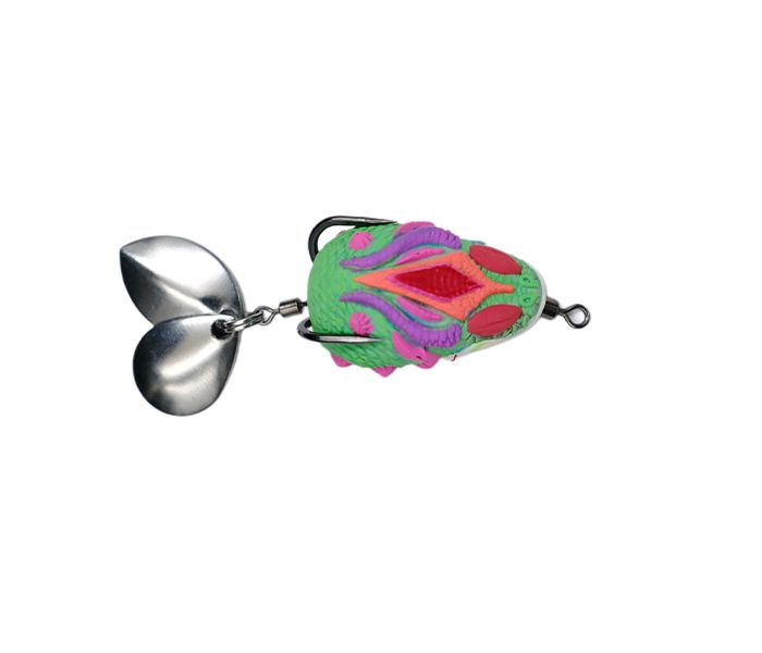 Lure Factory Ratee Frog 3cm (5.5g) – Double Spinner