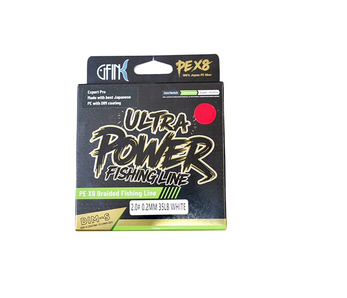 GFIN Ultra Power Pro PE X8 Braided Fishing Line – 150m