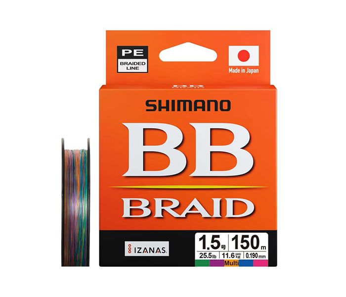SHIMANO BB BRAID 200Mtr