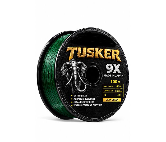 SCALESS TUSKER 9X CONNECTED BRAIDED LINE